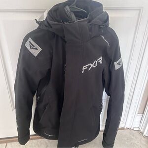 FXR Black Hooded Jacket